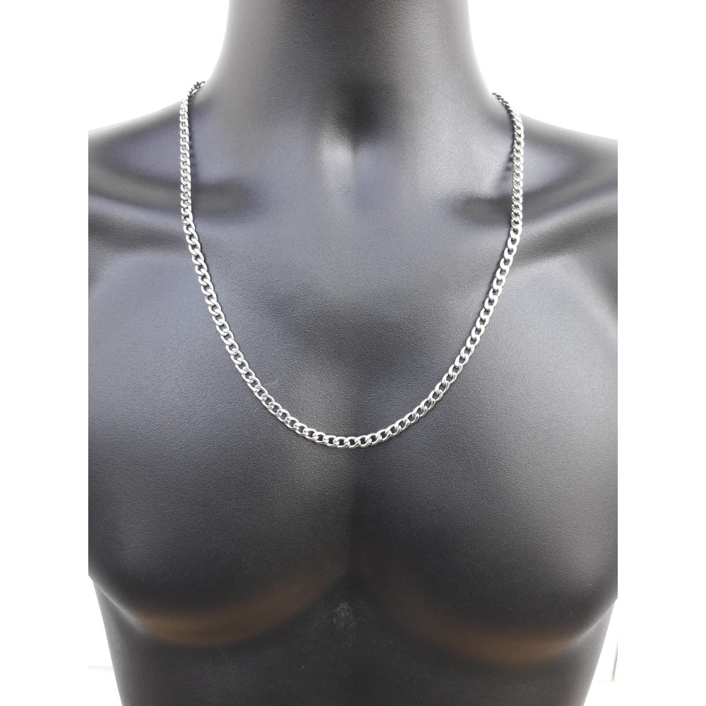 24" 5mm Cuban Curb Chain1+